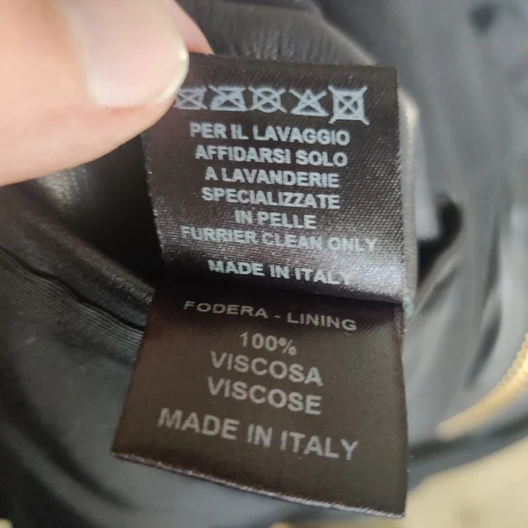 Giuseppe Zanotti Lamb Leather Hoodie Sweater Bomber Jacket - Picture 10 of 12